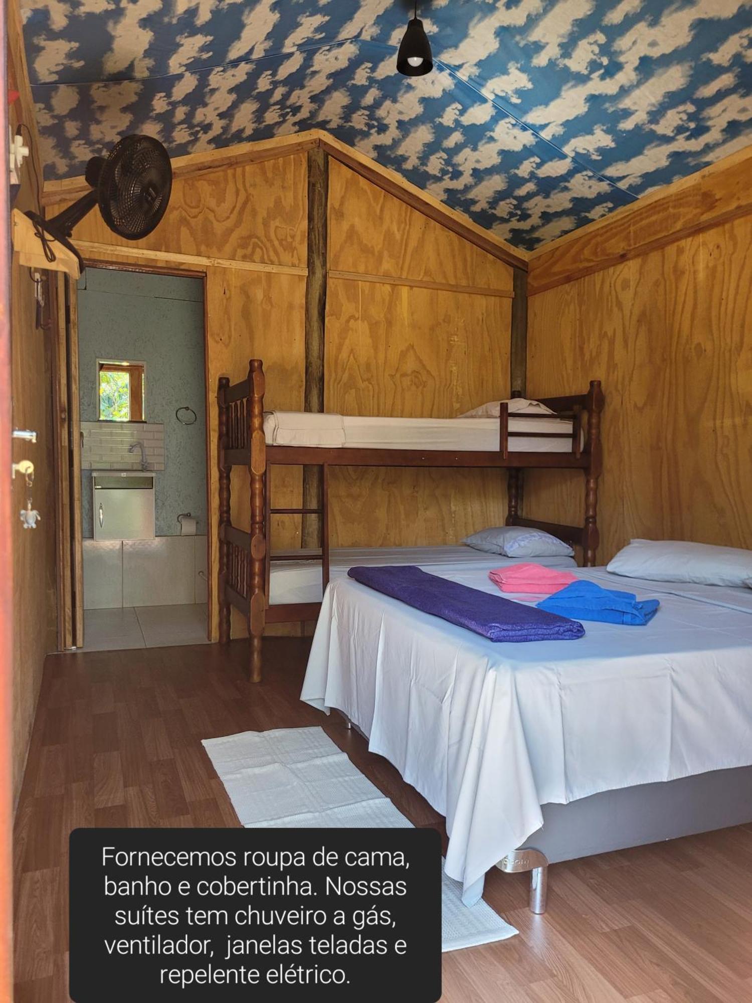 Piratas Cabanas Camping Bar Parati Mirim Exterior foto